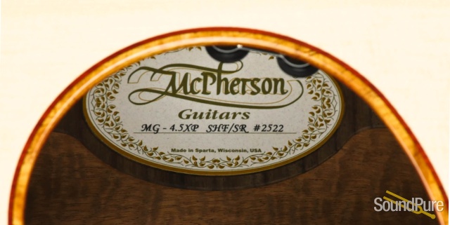 McPherson 4.5 Adirondack/Highly Figured Sapele #2522 — image 8