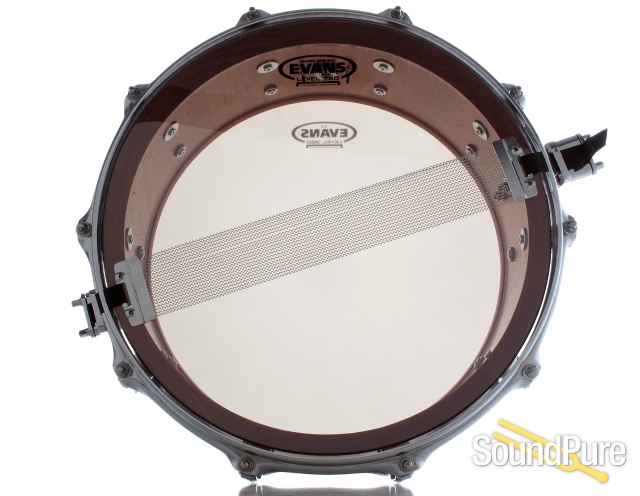 Metro Drums 6x14 Jarrah Block Snare Drum-Satin — image 2