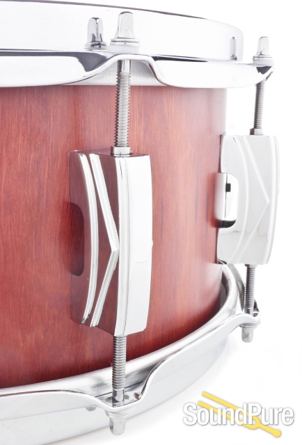 Metro Drums 6x14 Jarrah Block Snare Drum-Satin — image 6