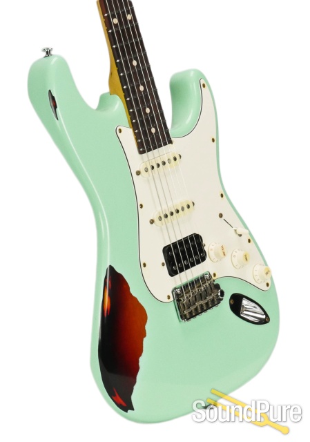 Suhr Classic Antique Pro Surf Green over 3 TB #JS9U7Q — image 6