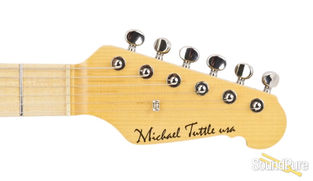 Michael Tuttle Custom Classic S Black Nitro HSS #470 — image 4