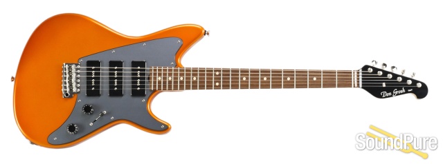 Grosh ElectraJet Sunburst Orange Pearl Electric #3385 - Used — image 2