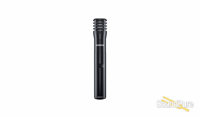 Shure SM137-LC Condenser Instrument Microphone — image 1
