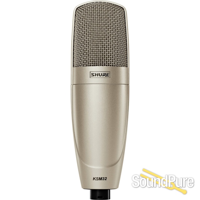 Shure KSM32 Embossed Single-Diaphragm Microphone (Champagne) — image 1