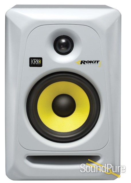 KRK RP5G3 Rokit 5 Generation 3 Powered Studio Monitor, White
