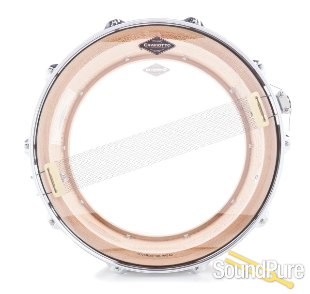 Craviotto 6.5x14 Private Reserve Sycamore Custom Snare Drum — image 3