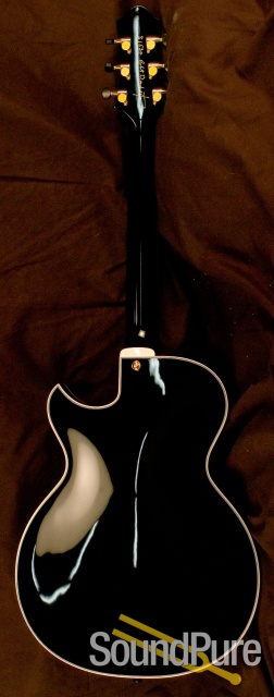 Benedetto Bambino Deluxe One-off Blue Blaze S1530 Archtop Guitar — image 7