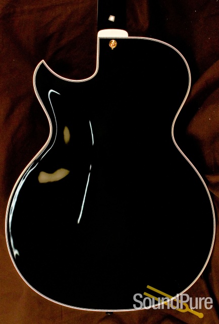 Benedetto Bambino Deluxe One-off Blue Blaze S1530 Archtop Guitar — image 8