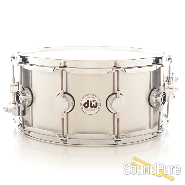 DW 6.5x14 Collectors Series Thin Aluminum Snare Drum — image 1