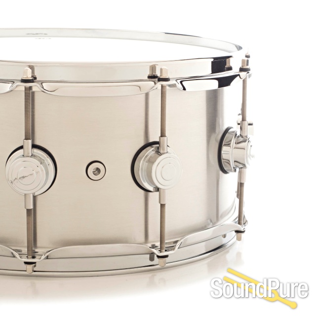 DW 6.5x14 Collectors Series Thin Aluminum Snare Drum — image 3