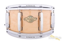 Pearl 6.5x14 Masters Maple Snare Drum-Natural Gloss