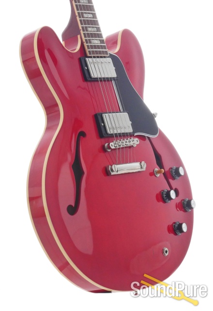 Gibson Custom 1963 ES-335 Block Reissue Cherry - Used — image 3