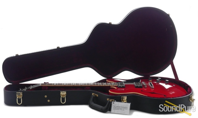 Gibson Custom 1963 ES-335 Block Reissue Cherry - Used — image 6