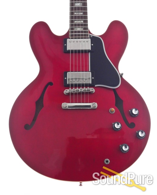 Gibson Custom 1963 ES-335 Block Reissue Cherry - Used — image 1