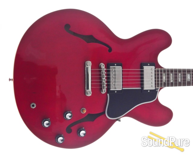 Gibson Custom 1963 ES-335 Block Reissue Cherry - Used — image 8