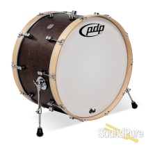 PDP 14x24 Concept Classic Wood Hoop Bass Drum Walnut Stain PDP 14x24 Concept Classic Wood Hoop Bass Drum Walnut Stain