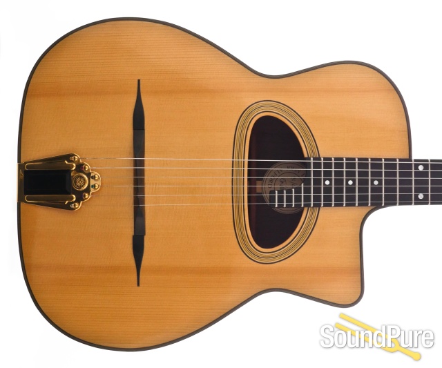 John Le Voi D Hole 12 Fret Acoustic Guitar - Used — image 5