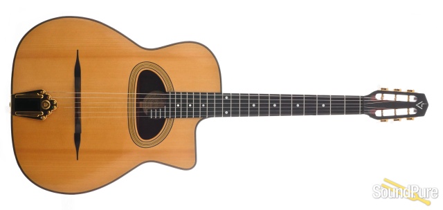 John Le Voi D Hole 12 Fret Acoustic Guitar - Used — image 7