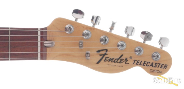 Fender American Vintage '72 Tele Custom Black #V07702 - Used — image 8