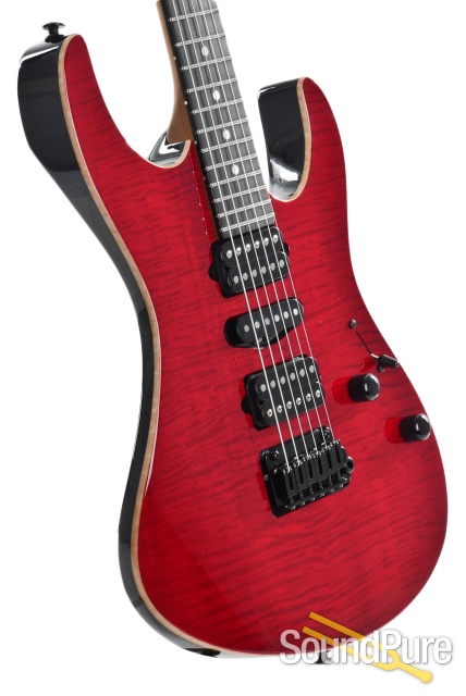 Suhr Custom Modern Trans Red Electric #JS4C4P — image 5