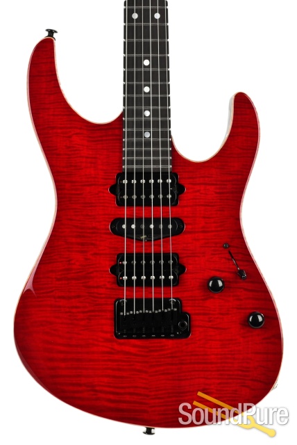 Suhr Custom Modern Trans Red Electric #JS4C4P — image 1
