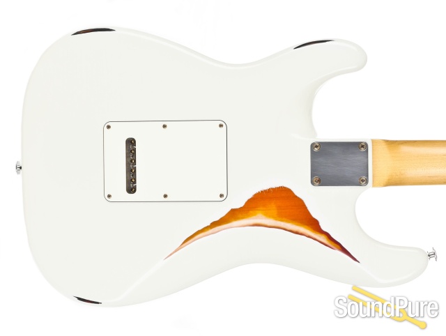 Suhr Classic Antique Pro Olympic White Over 3TB #JS6N5L — image 3