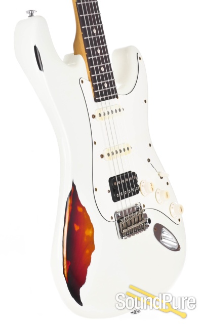 Suhr Classic Antique Pro Olympic White Over 3TB #JS6N5L — image 4