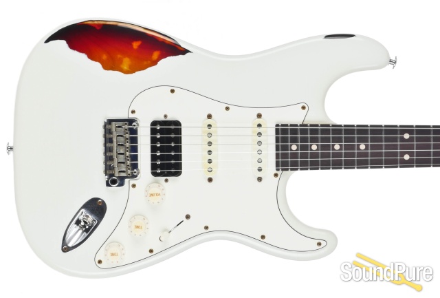 Suhr Classic Antique Pro Olympic White Over 3TB #JS6N5L — image 5