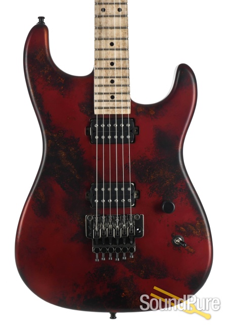 Luxxtone El Machete Blackened Copper HH Electric Guitar #234 — image 1