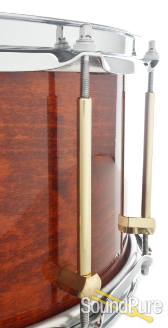 Noble & Cooley 7x14 SS Classic Maple Snare Drum-Honey Maple — image 6