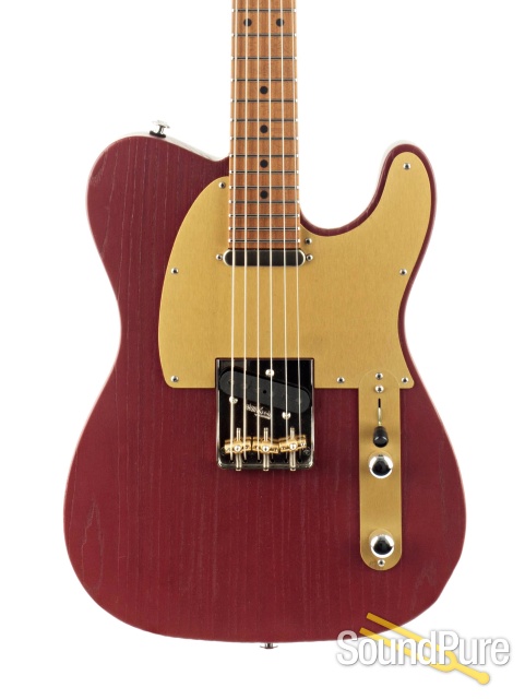 Suhr Andy Wood Signature Modern T Iron Red Electric Guitar — image 1
