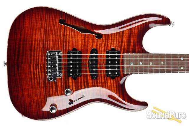 Suhr Standard Archtop Dark Brown Burst #29621 - Used — image 5