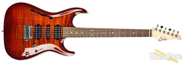 Suhr Standard Archtop Dark Brown Burst #29621 - Used — image 8
