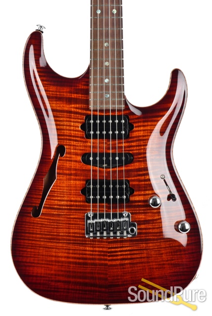 Suhr Standard Archtop Dark Brown Burst #29621 - Used — image 1