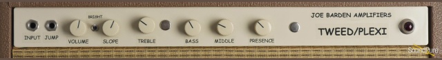 Joe Barden Tweed/Plexi 1x12 Combo Amp #0003 - Used — image 2