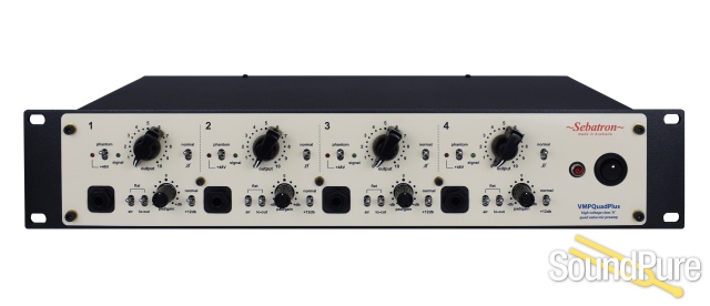 Sebatron VMPQuadPlus 4 Channel Tube Mic Pre