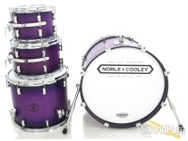 Noble & Cooley 4pc Horizon Drum Set-Purple Burst Matte