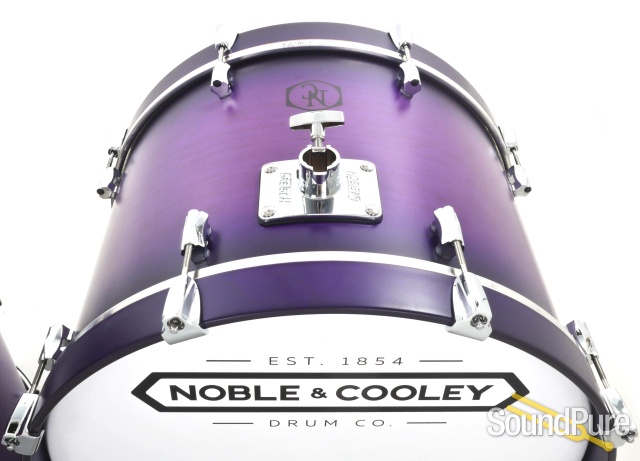 Noble & Cooley 4pc Horizon Drum Set-Purple Burst Matte — image 5
