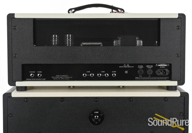 3rd Power Dream Weaver MKII Head & 1x12 Cab - Black/Ivory — image 3