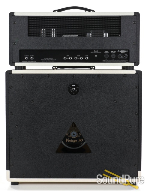 3rd Power Dream Weaver MKII Head & 1x12 Cab - Black/Ivory — image 4