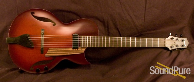Benedetto Andy Model One-off Opulent Brown Archtop Guitar - USED MINT!!!! — image 12