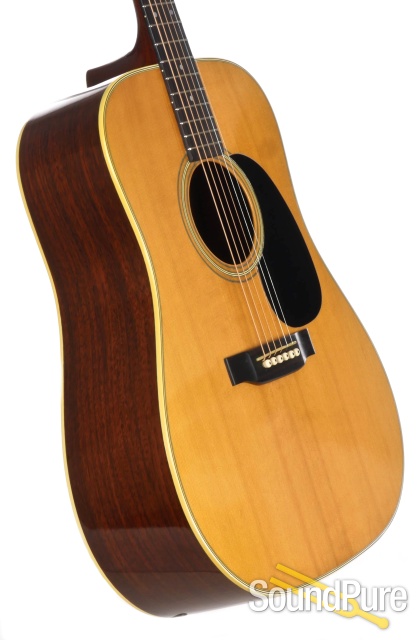 Martin Vintage 1971 D-28 Natural Acoustic #275073 - Used — image 3