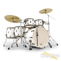 Mapex 5pc White Widow Black Panther Drum Set