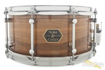 Noble & Cooley 6.5x14 Walnut Ply Snare Drum-Gloss/Chrome