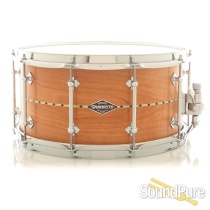 Craviotto 7x14 Cherry w/Maple Inlay Custom Snare Drum