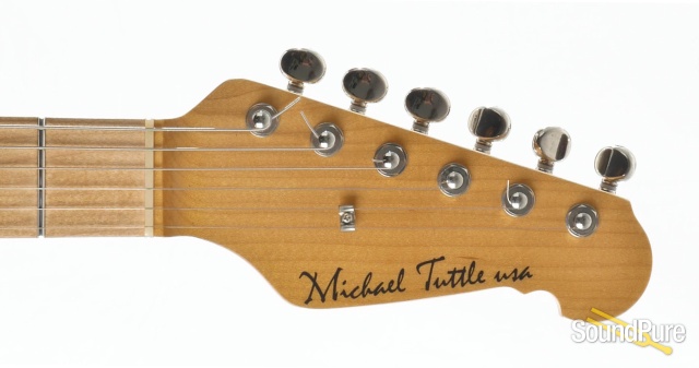 Michael Tuttle Custom Classic S Black #279 - Used — image 5
