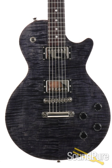 Michael Tuttle Carve Top Standard 2.0 Trans Black Nitro #12 — image 1