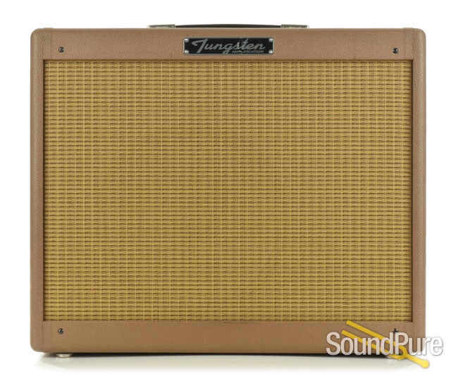 Tungsten Amps Buckwheat 1x12 with Slip Cover - Brown Tolex — image 1