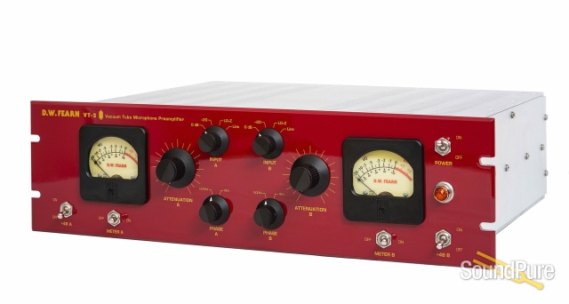 DW Fearn VT-2 Tube Dual Mic Preamp — image 1