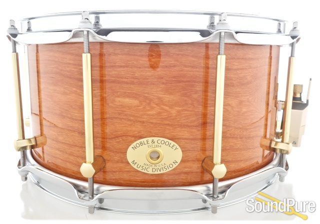 Noble & Cooley 7x14 SS Classic Cherry Snare Drum-Natural — image 1